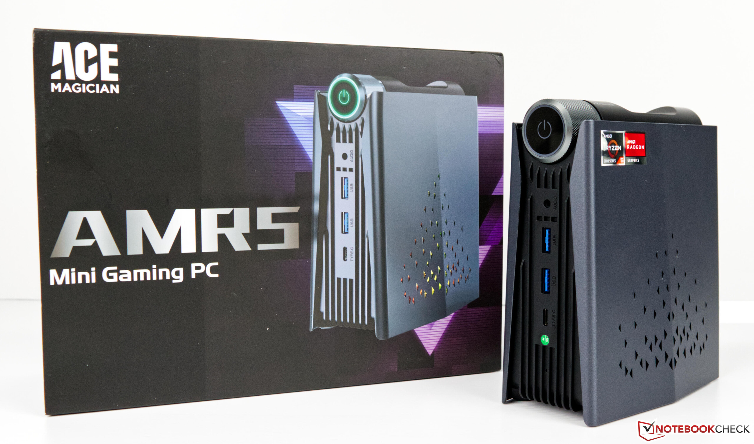 KAMRUI Mini Gaming PC AMD Ryzen 7 5800U Windows 11 Pro with 16GB RAM 512GB  SSD, Small Gaming Desktop Computer, Micro AMR5 3 Mode PERF Switch, RGB