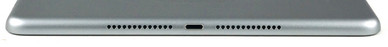 Bottom: Speakers, Lightning connector