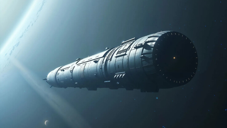 An artist's impression of what the Chrysalis spacecraft might look like. (Image source: Giacomo Infelise, Veronica Magli, Guido Sbrogio, Nevenka Martinello and Federica Chiara Serpe)