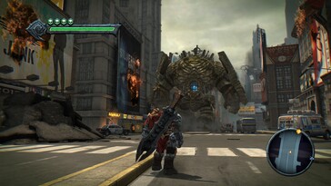Pictured: A gameplay screenshot from Darksiders Warmastered Edition.