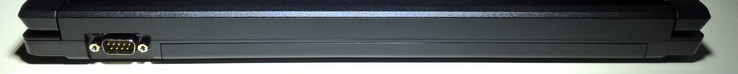 backside - RS-232 serial port