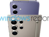 The Galaxy S24 series in two of its four launch colours. (Image source: Windows Report)