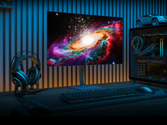 The Gigabyte MO27Q28G utilises 4th Gen WOLED panel technology to deliver over 30% SDR peak brightness improvements. (Image source: Gigabyte)