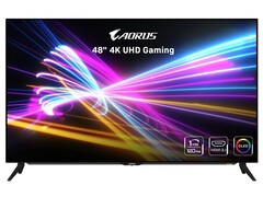 The 48-inch Aorus 4K OLED gaming monitor has reached its lowest price to date on Amazon (Image: Gigabyte)