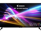 The 48-inch Aorus 4K OLED gaming monitor has reached its lowest price to date on Amazon (Image: Gigabyte)