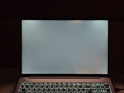 Backlight bleeding (shown enhanced here)