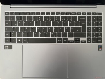 Samsung Galaxy Book4 Pro 16: Keyboard and touchpad