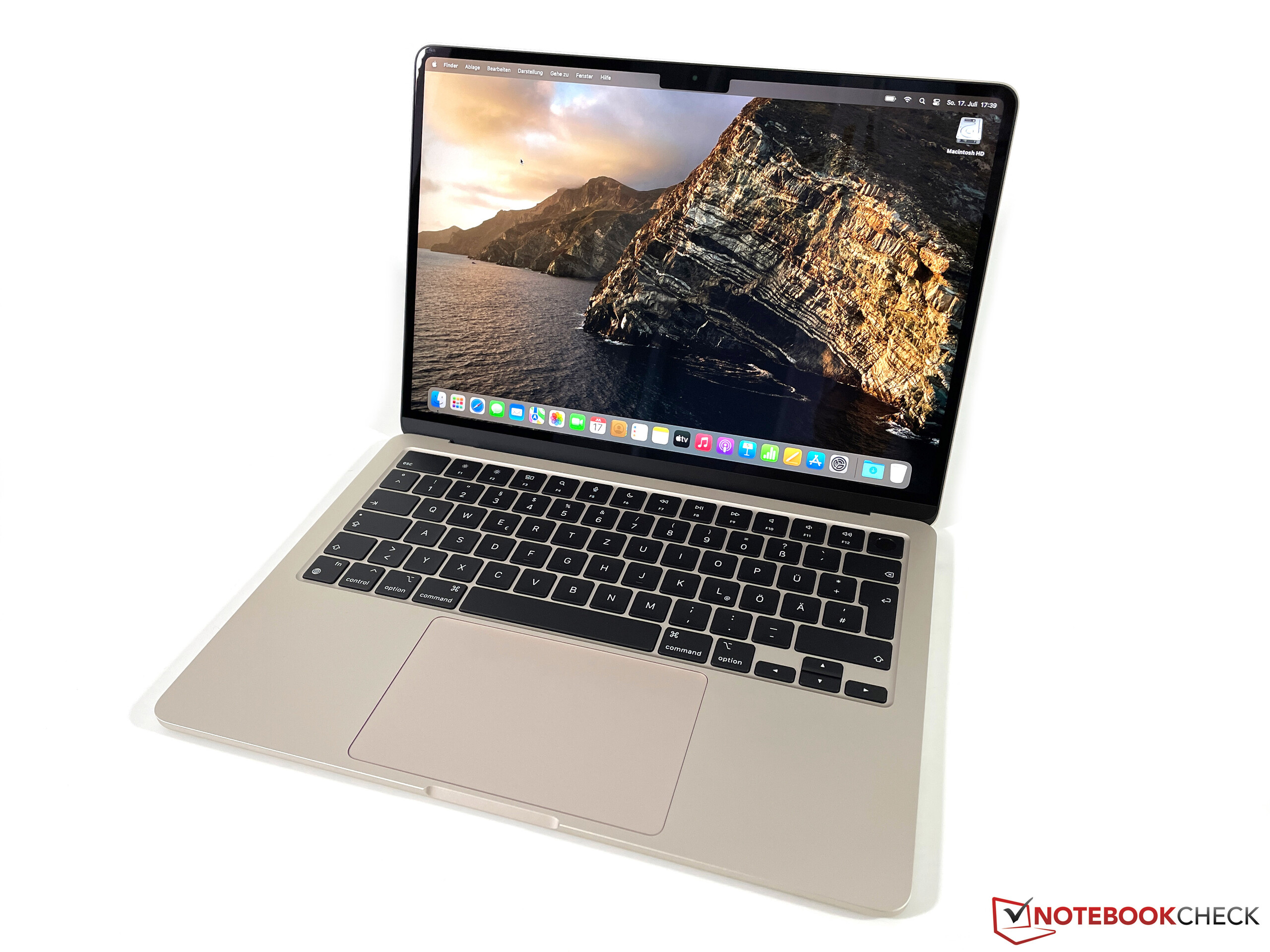 MacBook air m2 8GB スターライト Satechi USB 付き - タブレット