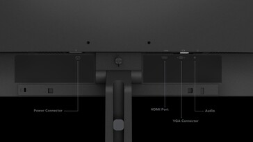 Lenovo L27 ports (image via Lenovo)