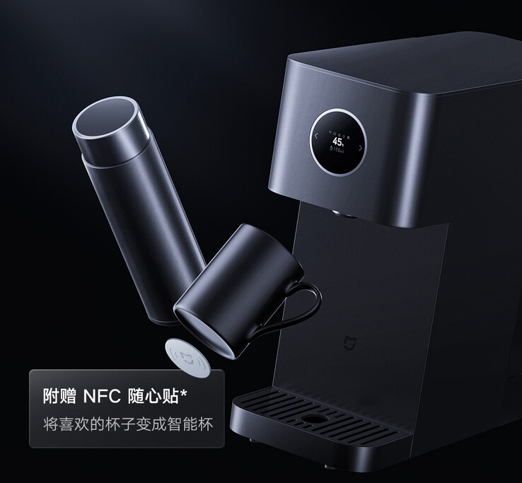 The Xiaomi Mijia Desktop Drinking Machine Smart Edition. (Image source: Xiaomi)