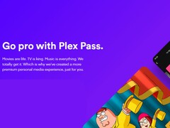 Promotional artwork used to market Plex Pass on-site