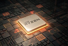 The AMD Ryzen 7 5800X3D has been put through the paces on Geekbench (image via AMD)