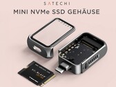 The new Satechi M.2 NVMe Mini SSD enclosure accommodates SSDs up to 2 TB. (Image source: Amazon)