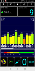 GPS test outdoors