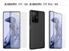 The Xiaomi 11T series may have IPS displays. (Image source: @xiaomiui &amp; @_snoopytech_)