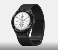 Leaked render of the Galaxy Watch6 Classic. (Source: Steve Hemmerstoffer and MySmartPrice)