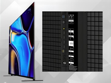 The 55-inch Sony Bravia 8 OLED TV design and connectivity (Image source: Costco)