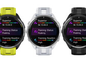 The Forerunner 965 will come in three colours with interchangeable watch bands. (Image source: Happy Run)