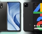 The Xiaomi Mi 11 Lite 5G (L) scored the same amount as the Google Pixel 4a (R) in camera benchmarks. (Image source: Xiaomi/Google - edited)
