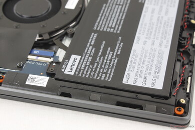 Up-firing stereo speakers. Lenovo has actually reduced the number of speakers from 4 on the 2022 model to just 2 on our 2024 model