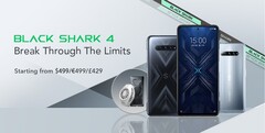 The Black Shark 4 is now up for pre-order. (Source: Black Shark)