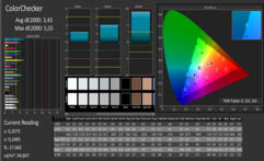 ColorChecker (sRGB): pre-calibration