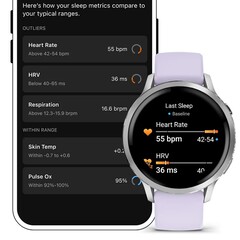 The health status is set to be further improved. (symbolic image, image source: Garmin)