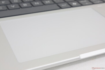 Clickpad is larger than on the outgoing model as well