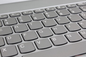 Key feedback is closer to other cheap Lenovo laptops rather than their flagship ThinkPad series