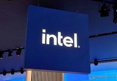 Intel logo. An early Nova Lake sample beats the Core Ultra 9 285K in single-thread benchmarks.