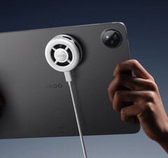 The Pad 2 Pro is iQoo&#039;s current flagship tablet and features a Dimensity 9300+. (Image Source: iQoo)
