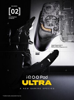 iQOO Pad Ultra design and gaming accessories