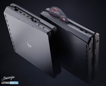 PlayStation 5 concept design. (Image source: Snoreyn/LetsGoDigital)