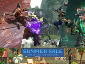 The 2023 Steam Summer Sale has officially kicked off, with amazing savings for gamers of all persuasions. (Image source: Steam - edited)