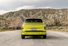 The simplified looks of the 2024 Kona EV's boot more closely match Hyundai's modern design language. (Image source: Hyundai)