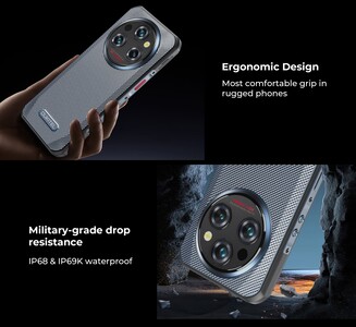 The WP35 Pro is a sturdy smartphone (Image source: Oukitel)
