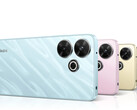 Xiaomi offers the Redmi 13 in Midnight Black, Ocean Blue, Pearl Pink and Sandy Gold colour options. (Image source: Xiaomi)