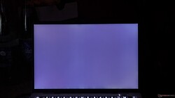 Hardly any backlight bleeding (here displayed amplified)
