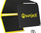 SunJack portable solar panel hands-on