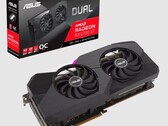 Asus Dual AMD Radeon RX 6700 XT OC Edition video card (Source: Asus)