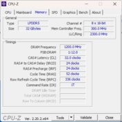 CPU-Z Memory