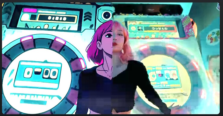 Cyberlink PowerDirector can quickly create anime-style videos from any source. (Image source: CyberLink)