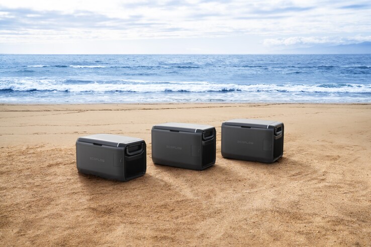 The EcoFlow Glacier Classic is available in three sizes, all with the same battery capacity. (Image source: EcoFlow)