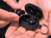 The JBuds Mini are the smallest available wireless earbuds from a major brand (Image Source: JLab)
