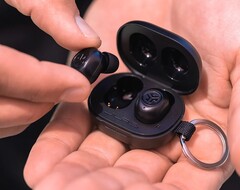 The JBuds Mini are the smallest available wireless earbuds from a major brand (Image Source: JLab)
