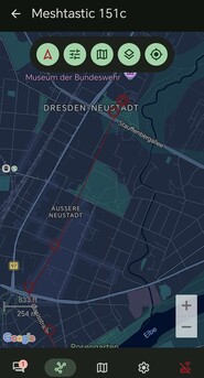 Location history can be displayed