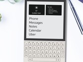 The Minimal Phone is reminiscent of BlackBerry smartphones, but uses E Ink. (Image: Minimal)