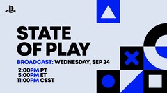 The next PlayStation State of Play will take place tomorrow, September 24. (Image source: PlayStation)