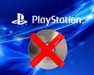 PlayStation logo seen above PS5 disc