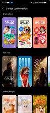 Stickers can be added to wallpapers as well in OriginOS 7